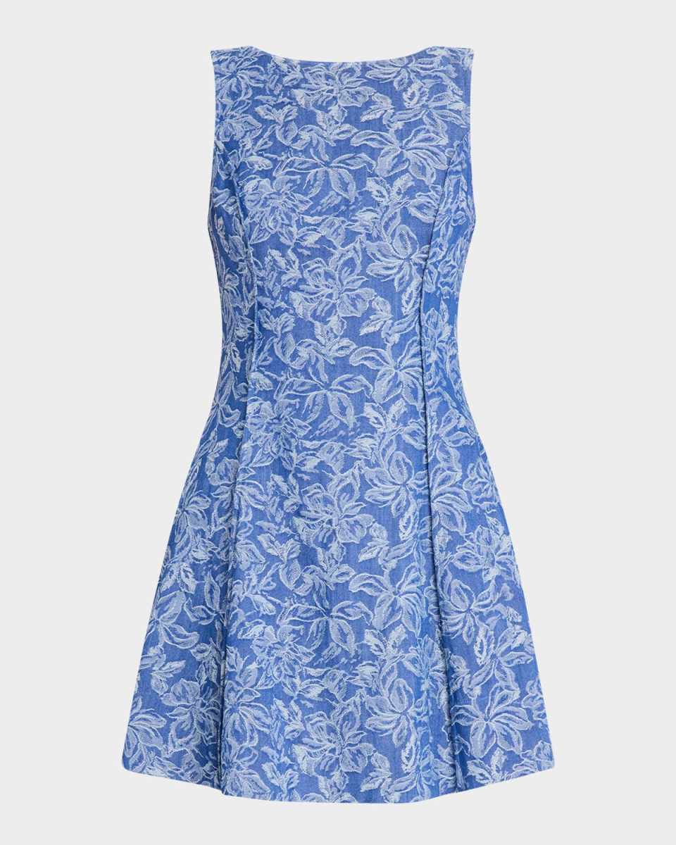 Cayman High-Neck Dress